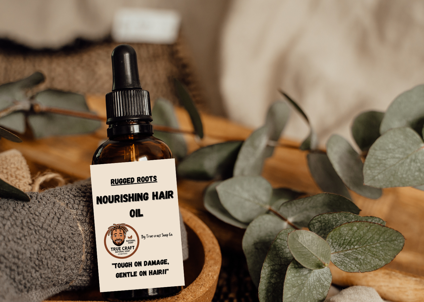 Nourishing Hair Oil - Rugged Roots "Tea Tree"