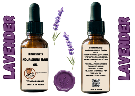 Nourishing Hair Oil - Rugged Roots "Lavender"