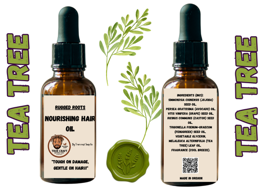 Nourishing Hair Oil - Rugged Roots "Tea Tree"
